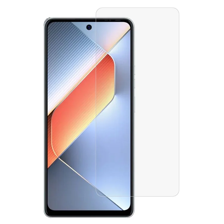 Für TECNO Pova 6 Neo Gehärtetes Glas-Bildschirmschutz 0,3 mm Arc-Edge-Handyfolie