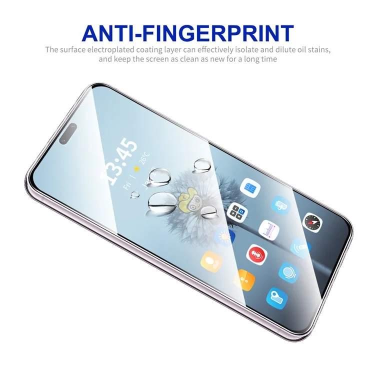 Защитное стекло ENKAY HAT PRINCE для Honor X50i+ 5G, 0.26 мм, 9H, 2.5D, высокое алюминий-кремниевое стекло