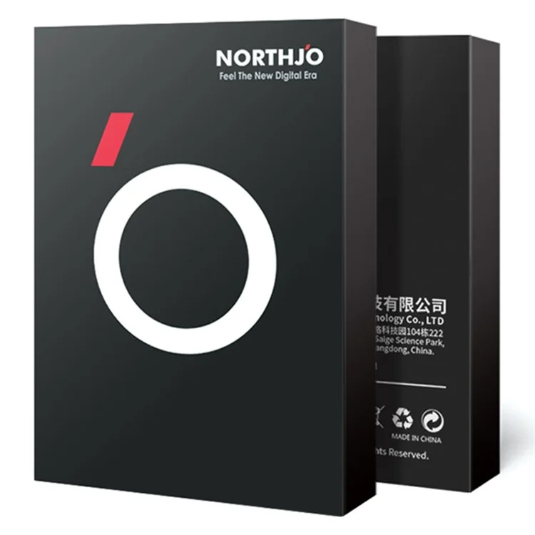 NORTHJO Pour Samsung Galaxy S24+ 1 Set Protecteur d'objectif de caméra Brillant Anneau métallique Ultra Clear Lens Film - Noir