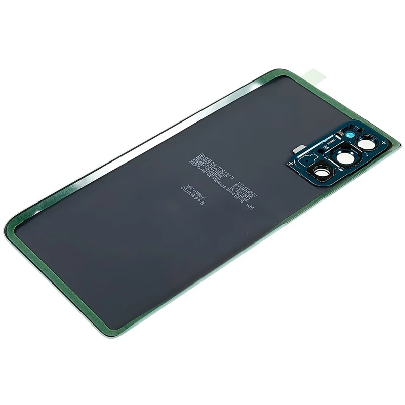 Para Samsung Galaxy S20 FE G780 / S20 FE 5G G781 Carcasa de Batería con Pegatina Adhesiva + Cubierta del Lente de la Cámara (sin Logotipo) - Verde