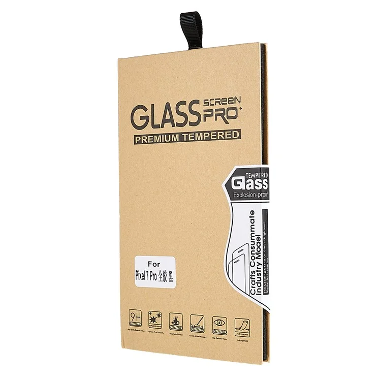 Para Huawei Pura 70 Pro / Pura 70 Pro+ Protetor de Tela de Vidro Temperado Transparente com Borda Preta, Impressão em Seda, Desbloqueio de Impressão Digital