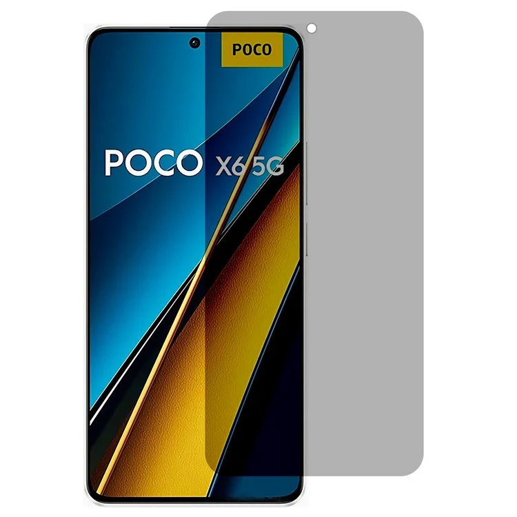 For Xiaomi Poco X6 5G / Redmi Note 13 Pro 5G Screen Protector Anti-Peep Tempered Glass Film