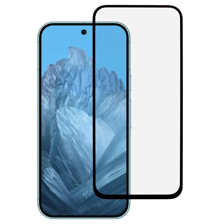 Per Google Pixel 9 / Pixel 9 Pro Protezione Schermo Full Screen Silk Printing Full Glue Tempered Glass Film