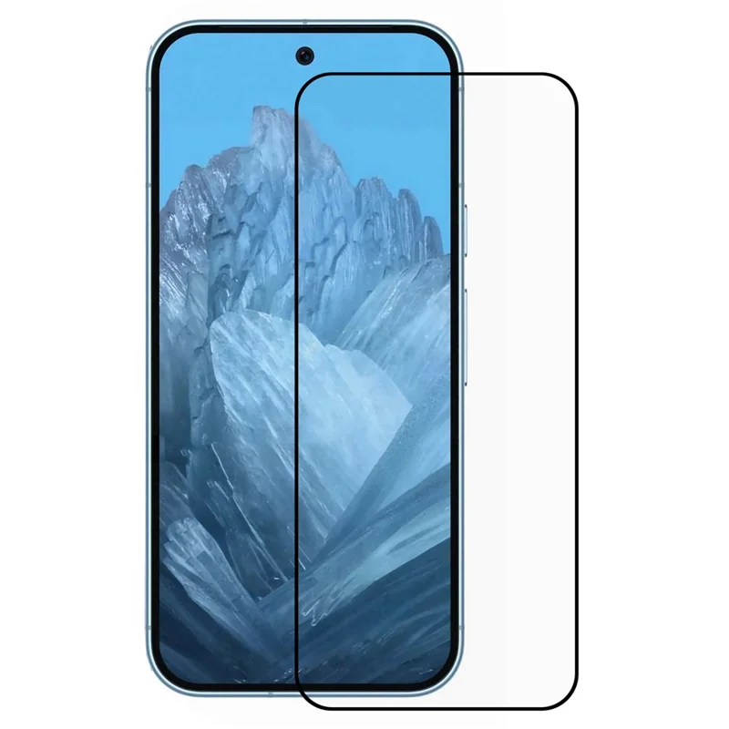 For Google Pixel 9 Pro XL Full Screen Protector Silk Printing Bubble-Free Film
