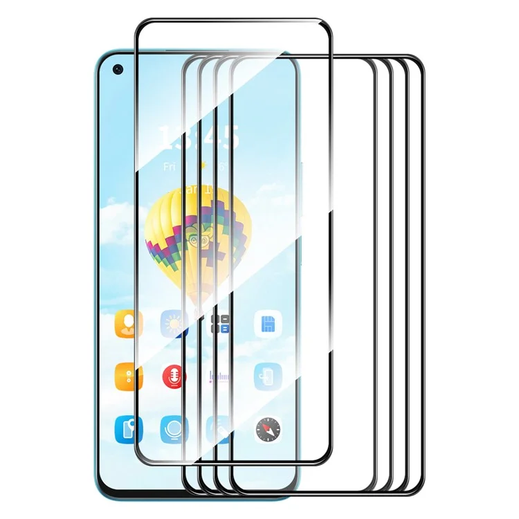 ENKAY HAT PRINCE 5Pcs for OnePlus Nord N20 5G High Aluminium-silicon Glass Screen Film 0.26mm 9H 2.5D Screen Protector