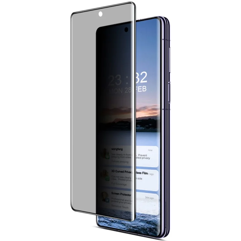 IMAK For Huawei Mate X3 5G / Mate X5 Tempered Glass Screen Protector 3D Curved Anti-Peep Screen Film