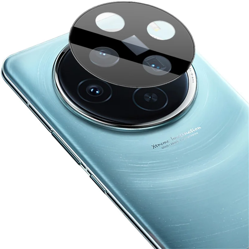 IMAK para vivo X100 5G / X100s 5G Protector de lente de cámara Vidrio templado Película protectora de lente (Versión negra)