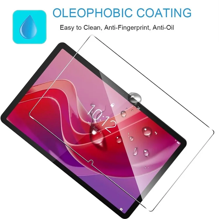 Per Lenovo Tab M11 / Xiaoxin Pad 11 Schermo 2024 Protezione Schermo Pellicola di Vetro Temperato Anti-Esplosione Bordo Arcuato