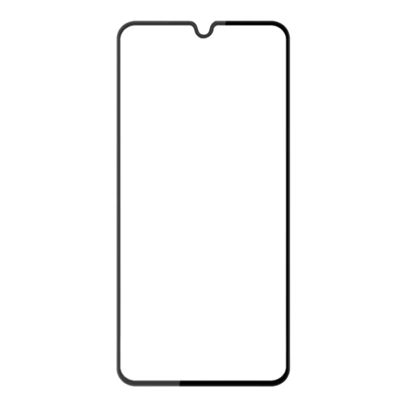 AMORUS 2Pcs For Samsung Galaxy M15 5G Tempered Glass Screen Protector Silk Printing 9H Film - Black