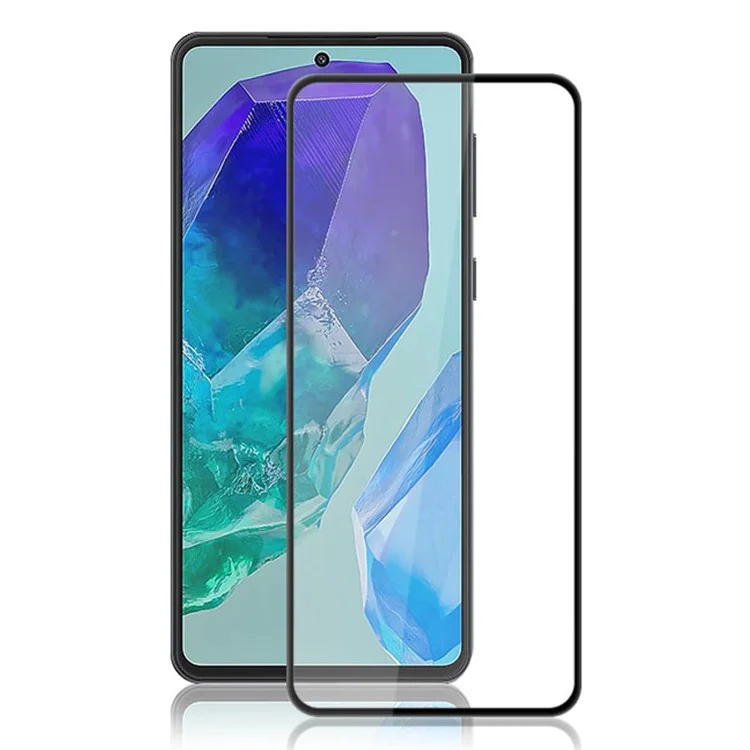 MOCOLO For Samsung Galaxy M55 5G / C55 5G / F55 5G Screen Protector Secondary Strengthening Full Glue Film, Black