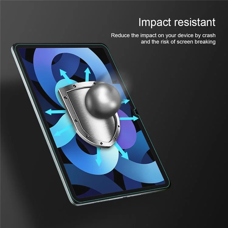 NILLKIN Amazing H+ Series For iPad Air 11 (2024) Protetor de Tela 2.5D 9H Vidro AGC Filme para Tablet