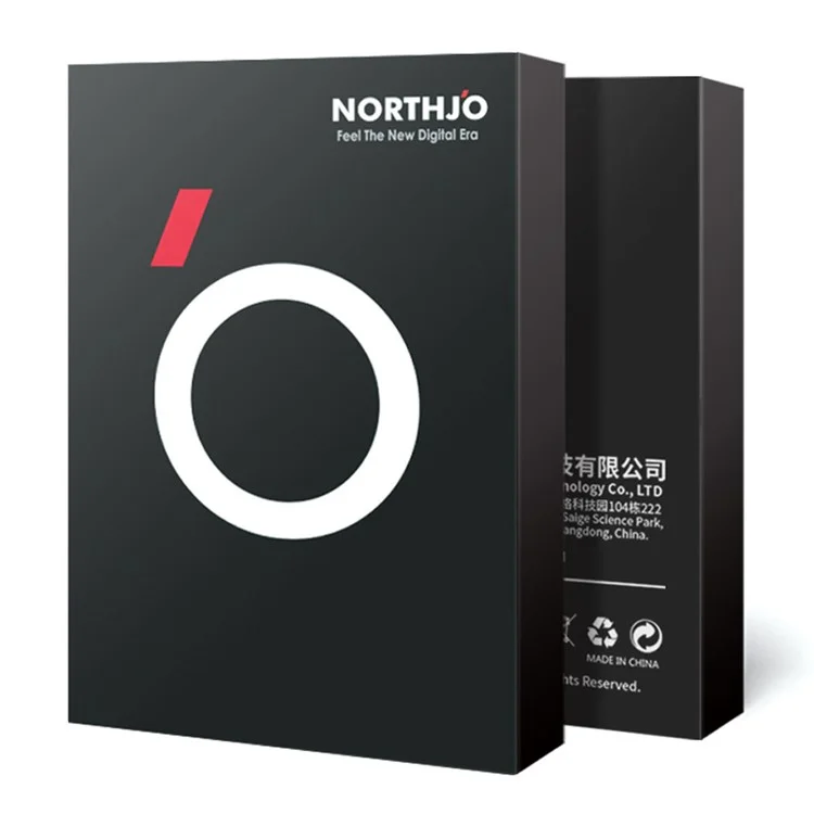 NORTHJO 1 Set For Xiaomi Redmi Note 13 5G Camera Lens Protector HD Tempered Glass+Metal Ring Lens Film - Black