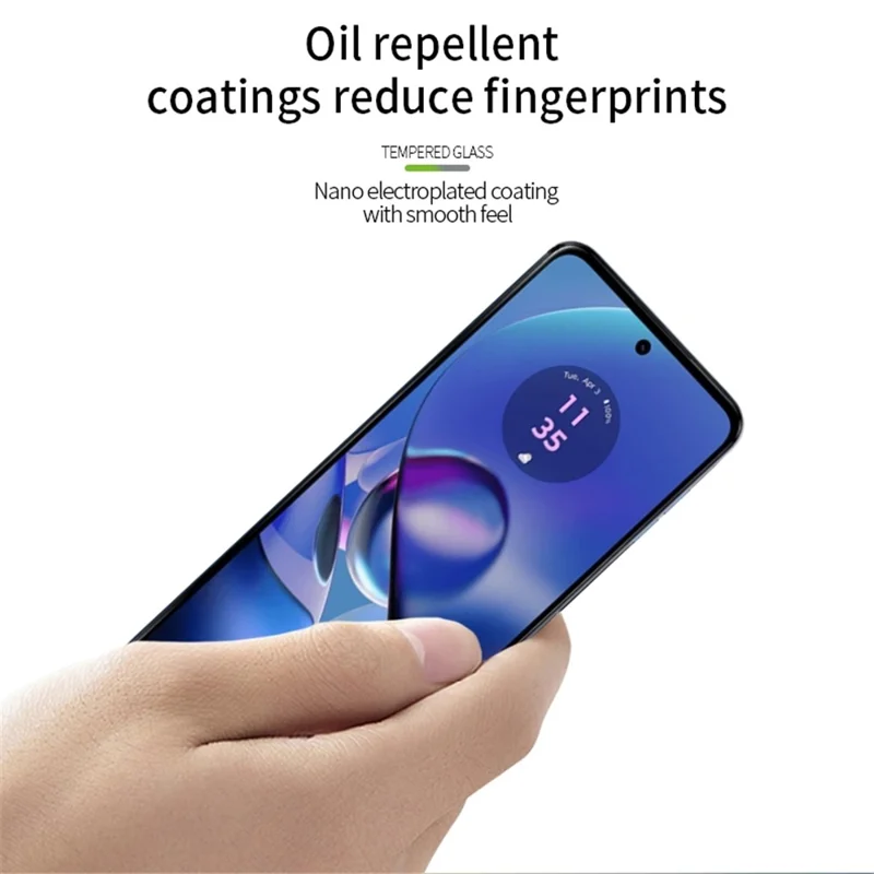 MOFI JK Series-1 for Motorola Moto G64 5G Screen Protector Full Flue Anti-explosion Screen Film
