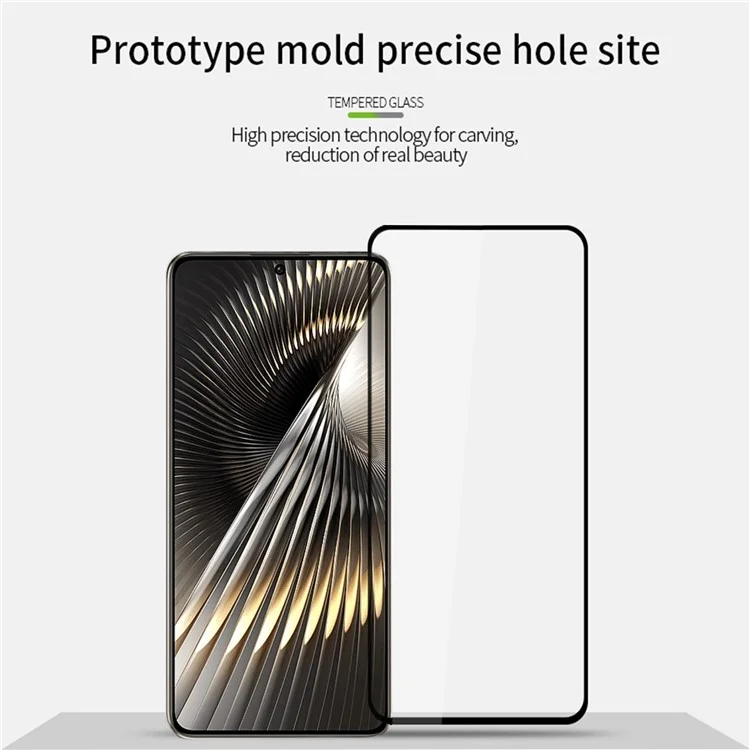 PINWUYO Série JK-2 pour Xiaomi Redmi Turbo 3 5G / Poco F6 5G Protecteur d'écran HD Clear Pellicule en verre d'aluminium-silicium haute qualité