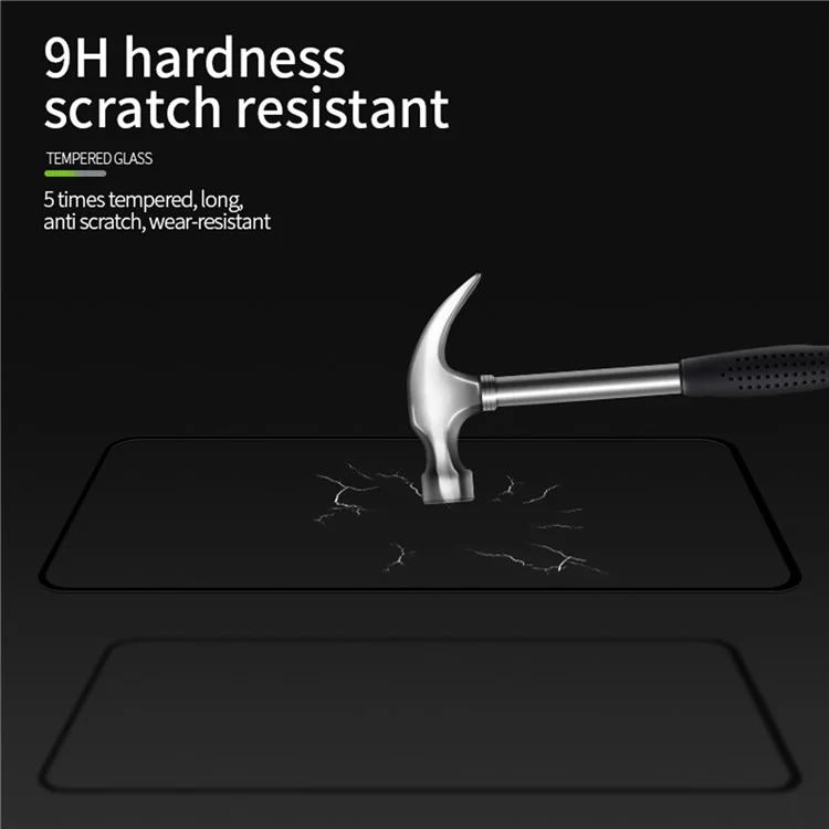 PINWUYO Série JK-2 pour Xiaomi Redmi Turbo 3 5G / Poco F6 5G Protecteur d'écran HD Clear Pellicule en verre d'aluminium-silicium haute qualité
