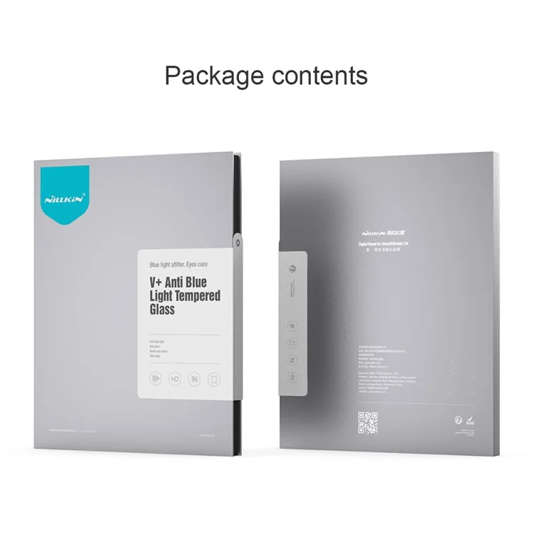 NILLKIN V+ Para iPad Air 11 (2024) Protector de Pantalla Claro Anti-rayos Azules Película de Vidrio AGC
