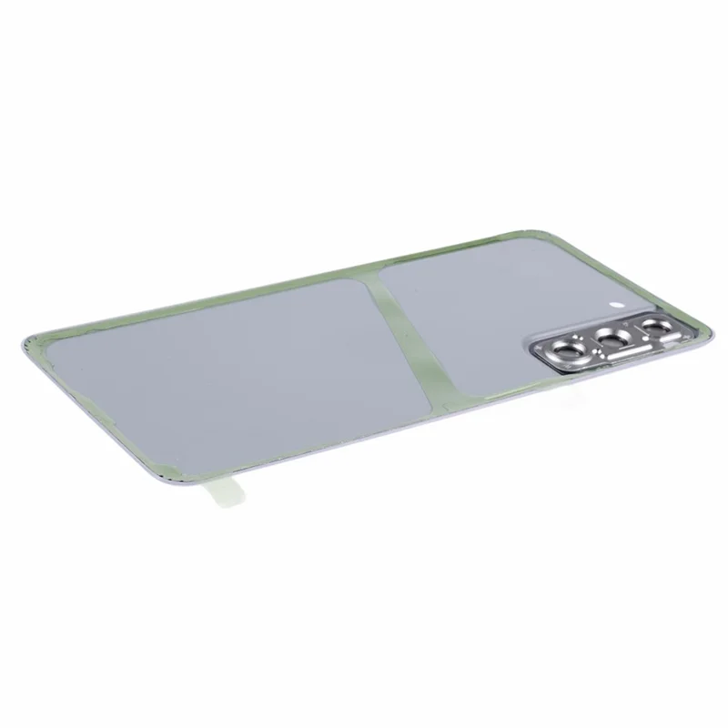 For Samsung Galaxy S21 FE 5G Battery Housing with Adhesive Sticker + Camera Lens Cover (without Logo) - White