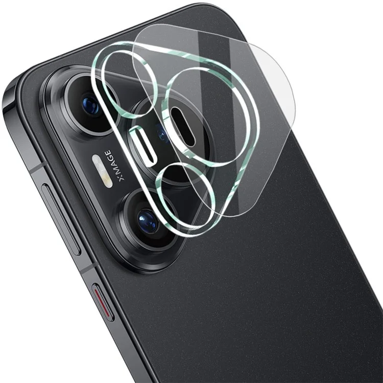 IMAK For Huawei Pura 70 Integrated Rear Camera Protector Tempered Glass + Acrylic Lens Cap