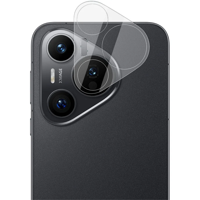 IMAK For Huawei Pura 70 Integrated Rear Camera Protector Tempered Glass + Acrylic Lens Cap