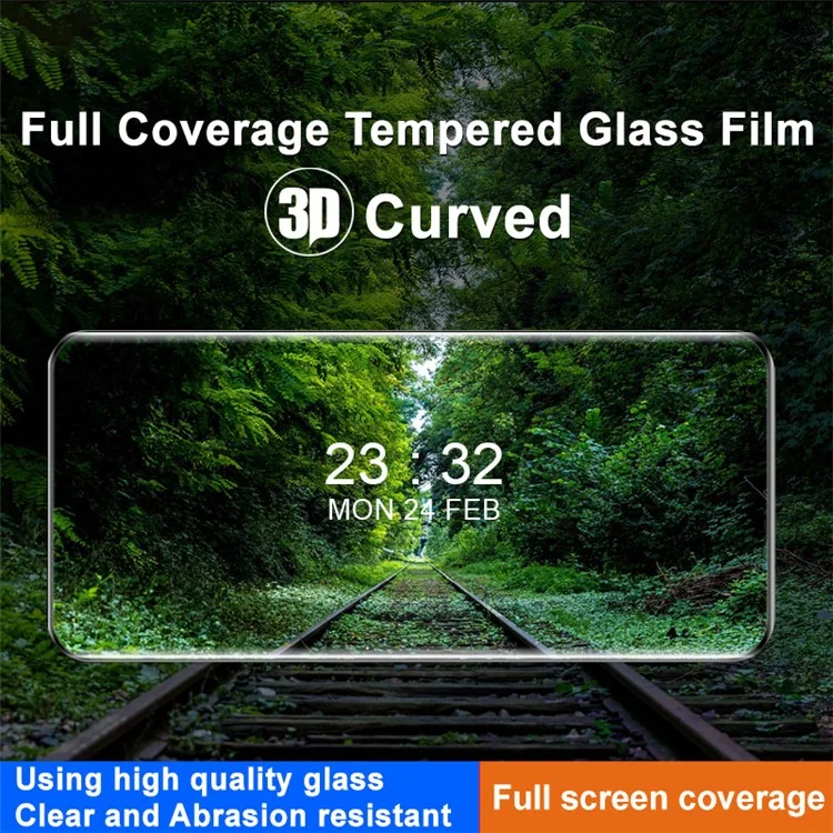 IMAK Für Huawei Pura 70 Pro / 70 Pro+ / 70 Ultra Bildschirmschutz HD 3D gekrümmter Vollbildfilm