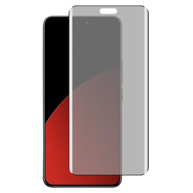 Para Xiaomi Civi 4 Pro 5G / 14 Civi 5G Anti-Spy Screen Protector Vidro Temperado 3D Curved Edge Film