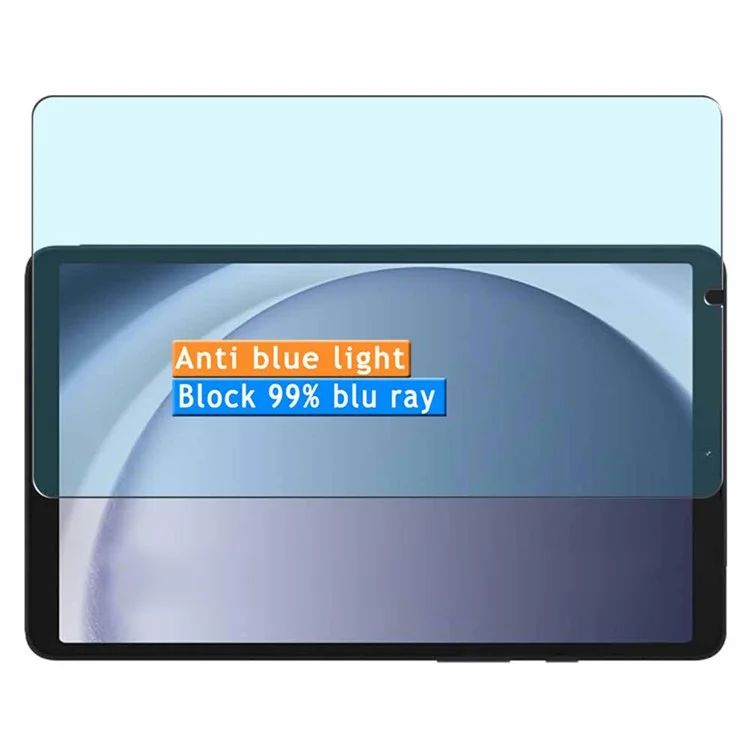 Para Samsung Galaxy Tab A9 Protetor de Tela Anti-raios Azuis 0,3 mm Película de Vidro Temperado