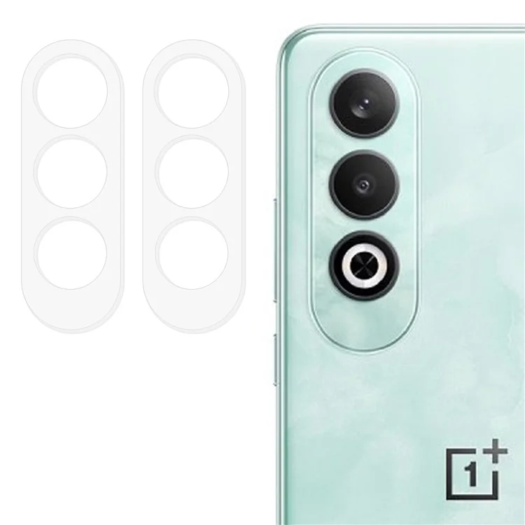 2Pcs For OnePlus Nord CE4 5G / Oppo K12 / K12 Plus 5G Tempered Glass Camera Lens Protector 3D Rear Lens Film