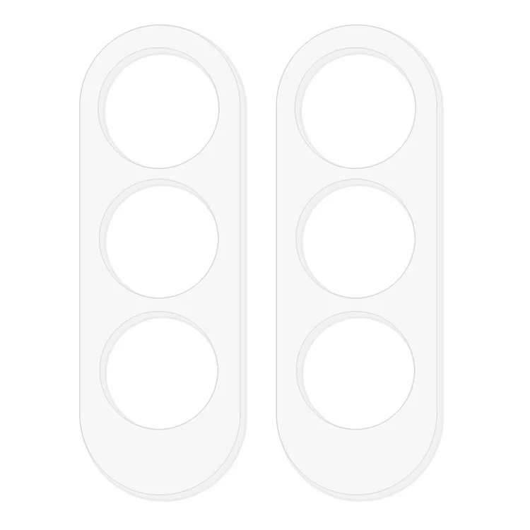 2Pcs For OnePlus Nord CE4 5G / Oppo K12 / K12 Plus 5G Tempered Glass Camera Lens Protector 3D Rear Lens Film