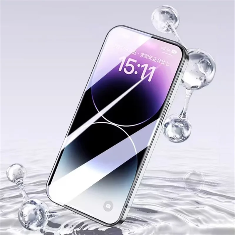 For iPhone 13 Pro Max / 14 Plus Screen Protector High Transparency PET Film Easy to Install