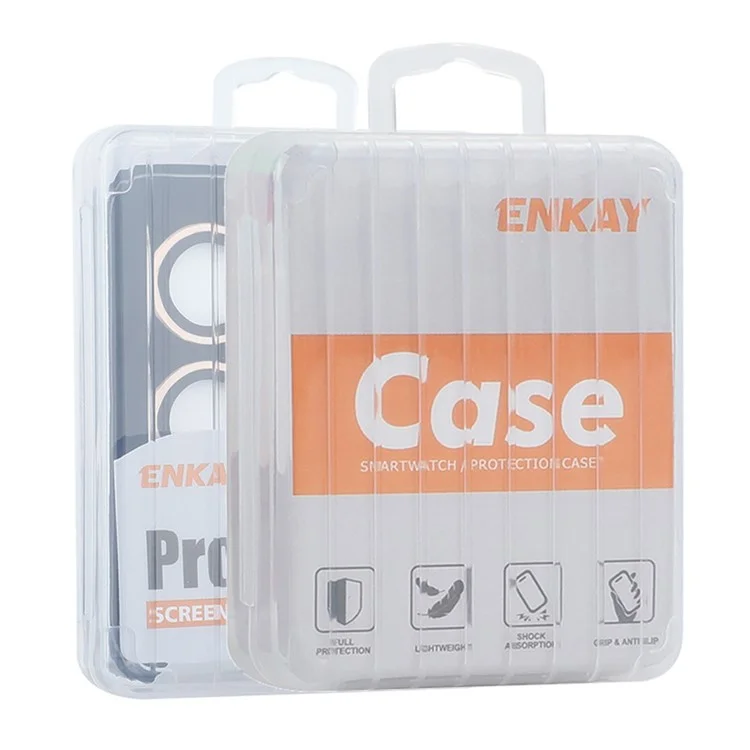 ENKAY HAT PRINCE For Samsung Galaxy S24+ Camera Lens Protector AR Clear Film + Metal Ring Lens Guard - Black