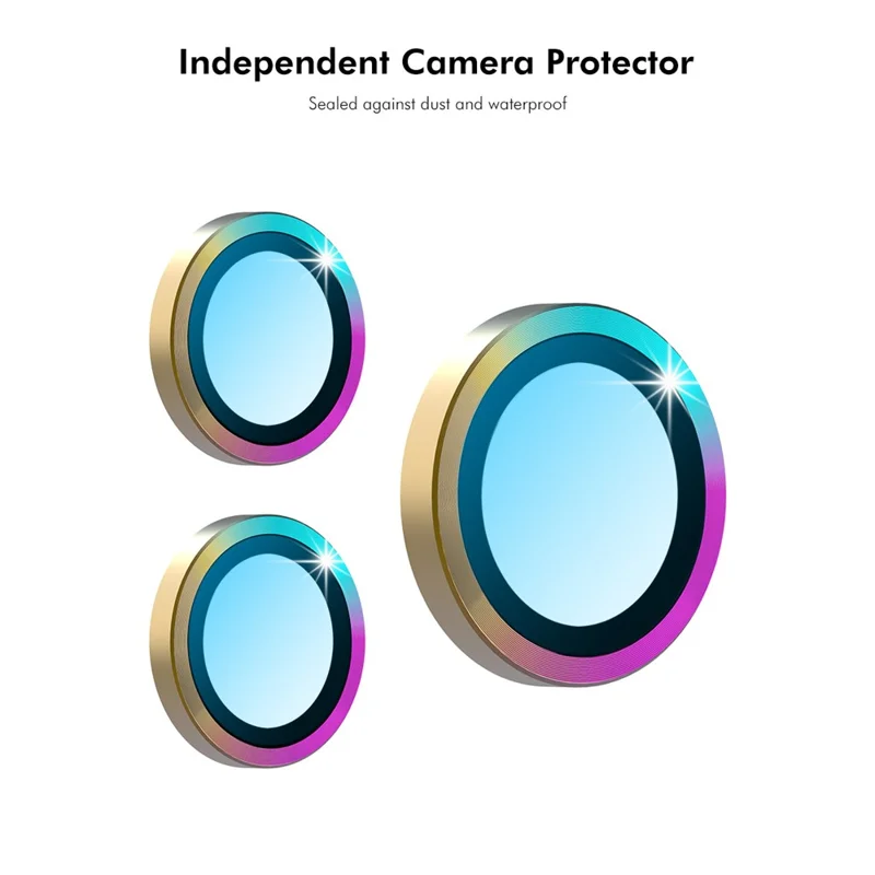 ENKAY HAT PRINCE Para Huawei Pura 70 1 Conjunto Protetor de Lente de Câmera Anel Individual de Metal Filme de Lente - Prata