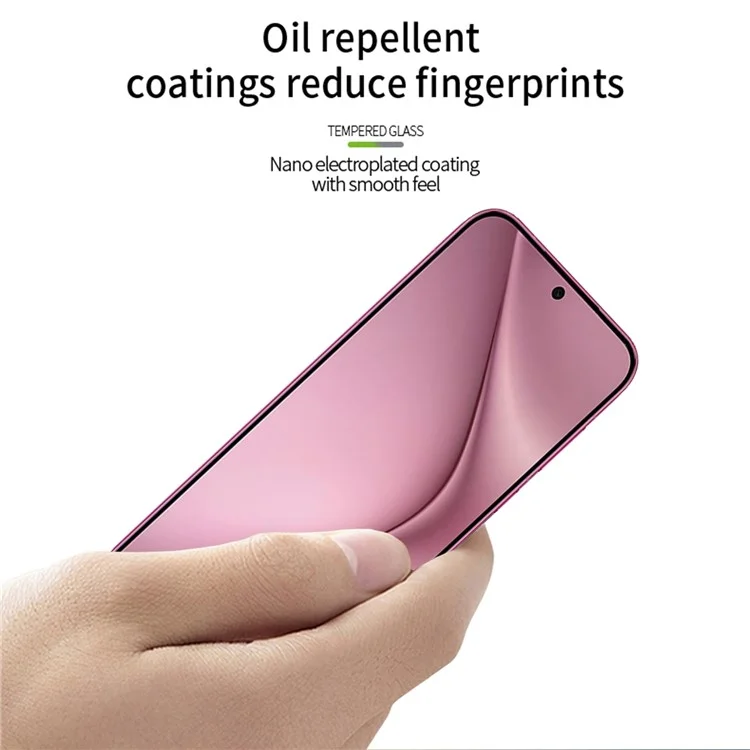 MOFI JK Series-1 for Huawei Pura 70 Tempered Glass Full Screen Protector Full Flue HD Transparent