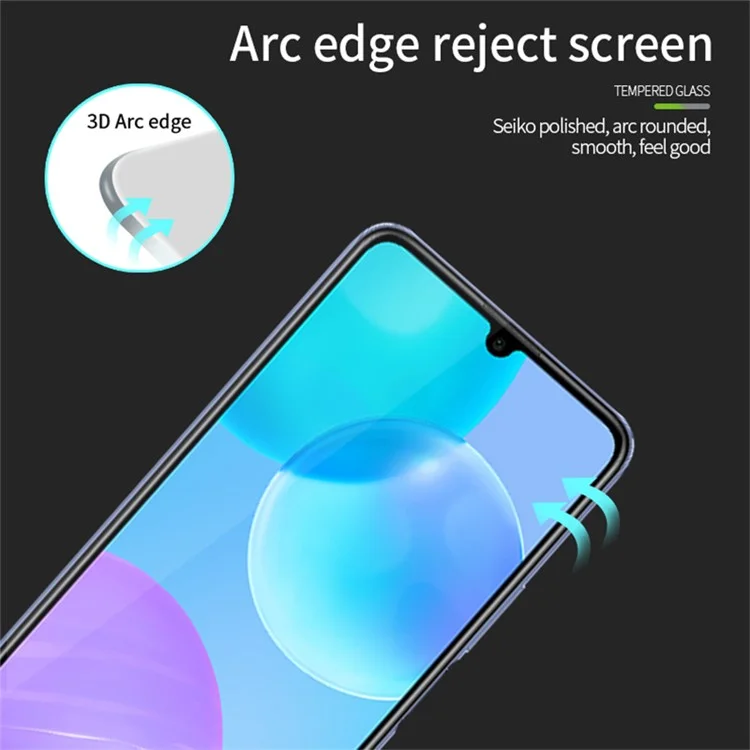 PINWUYO JK 3D Tempered Glass Film Series-2 para Samsung Galaxy A05s 4G AGC Glass Screen Protector