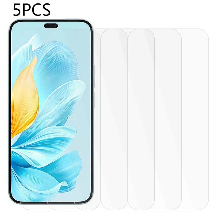 5 Stück For Honor 200 Lite Bildschirmschutz Gehärtetes Glas HD Splitterschutzfilm 0,3 mm 2,5D