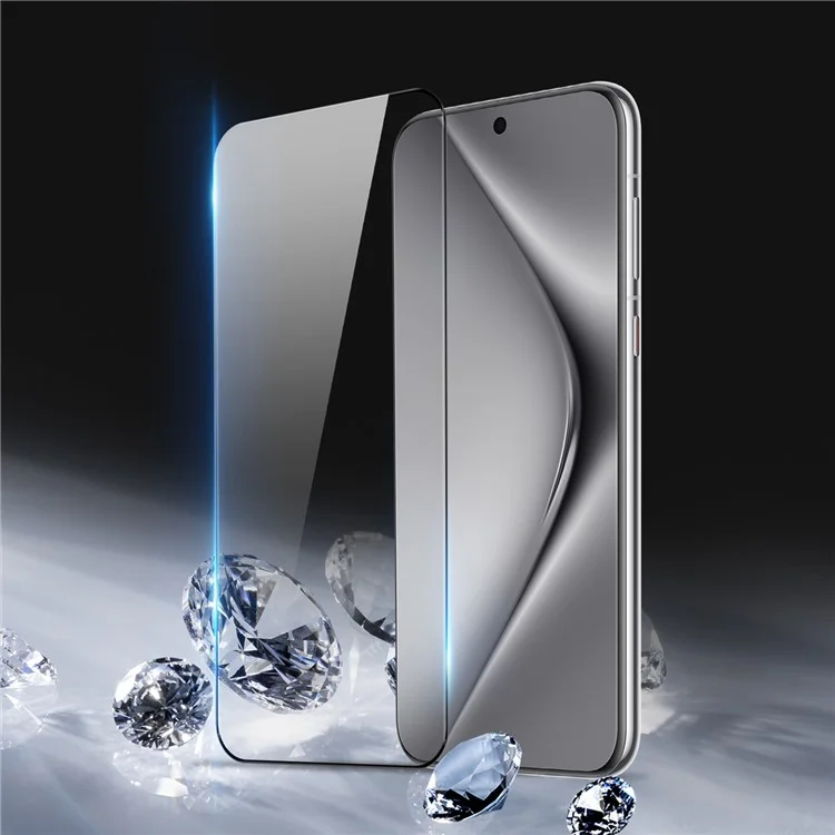 DUX DUCIS Para Huawei Pura 70 Pro / 70 Pro+ Protetor de Tela 0.33mm 3D Hot Bending Medium Alumina Glass Film