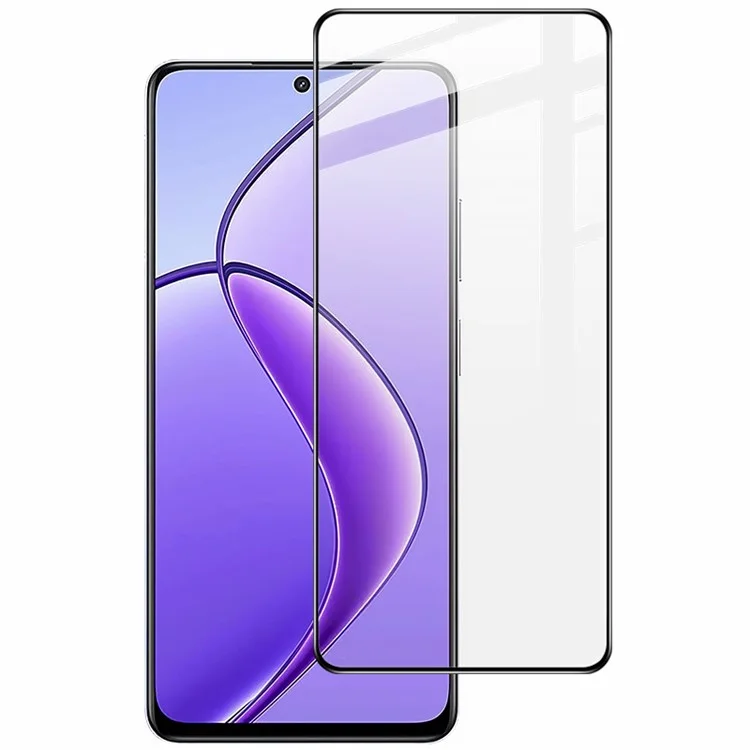 IMAK Pro+ Series For Realme 12 5G / 12x 5G / 12x (China) 5G / C65 5G Screen Protector Tempered Glass Full Coverage Protection Film