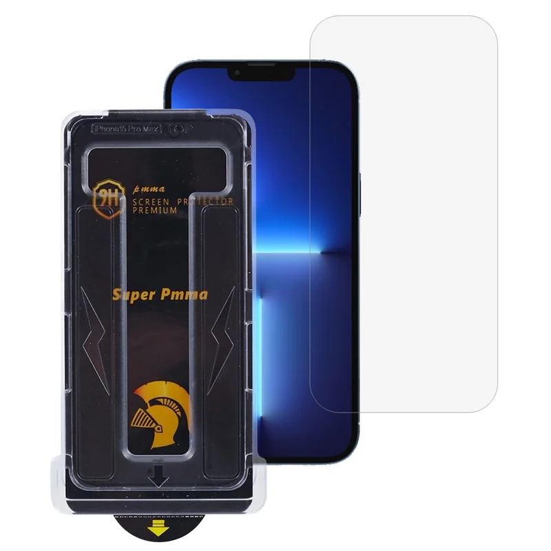 For iPhone 13 Pro Max / 14 Plus Anti-Spy Screen Protector PET Screen Film Guard with Easy Installation Tool