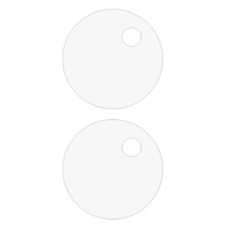 2PCS For Huawei Enjoy 70 Pro / nova 12i 4G / nova 13i 4G Camera Lens Protector Bubble Free Tempered Glass Lens Film