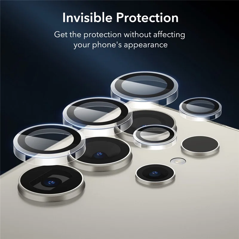 ESR For Samsung Galaxy S24 Ultra HD Clear Camera Lens Film Scratch-Resistant Tempered Glass Lens Protector - Transparent