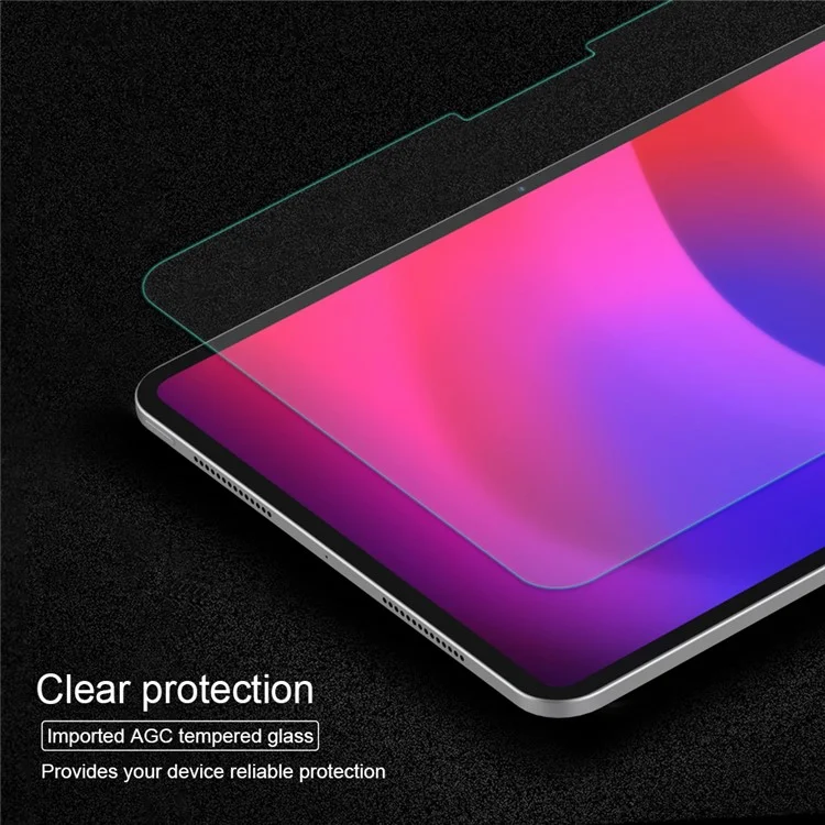 NILLKIN Amazing H+ Serie für iPad Pro 11 (2024) 2.5D 9H Bildschirmschutz AGC-Glas Tablet-Schutzfolie