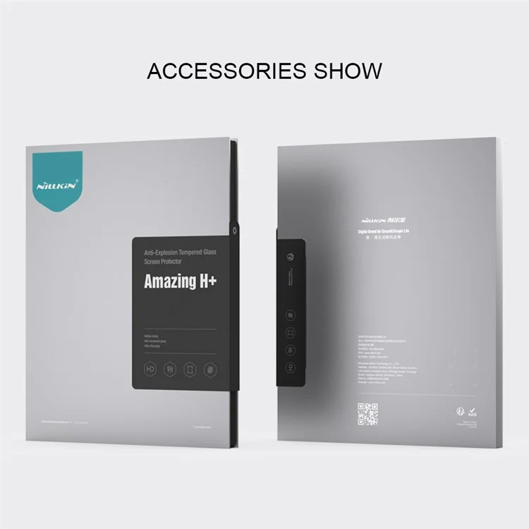NILLKIN Amazing H+ Serie für iPad Pro 11 (2024) 2.5D 9H Bildschirmschutz AGC-Glas Tablet-Schutzfolie