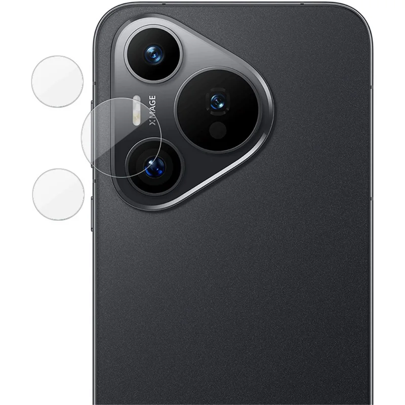 IMAK 1 Set Camera Lens Protector for Huawei Pura 70 Anti-Scratch Tempered Glass Lens Film