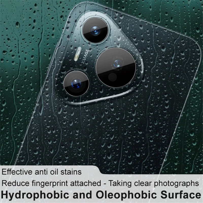 IMAK 1 Set Camera Lens Protector for Huawei Pura 70 Anti-Scratch Tempered Glass Lens Film