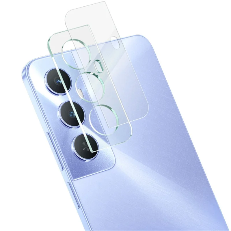 IMAK For Realme C65 4G Clear Camera Lens Protector Integrated Tempered Glass + Acrylic Lens Cap Lens Film