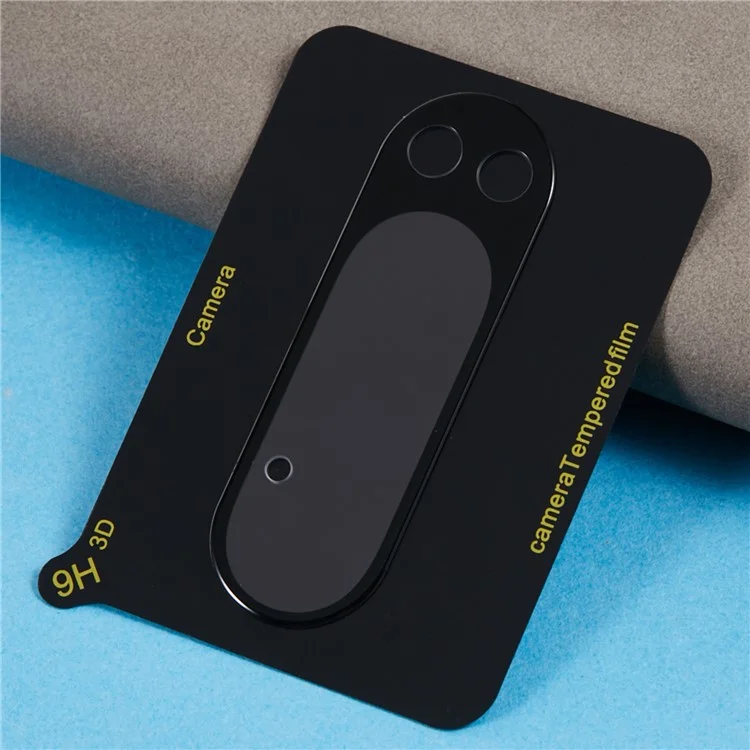 2 pièces pour Google Pixel 9 Pro Protecteur d'objectif de caméra Ultra Clear Impression en Soie Arc 3D Bord Lentille Film