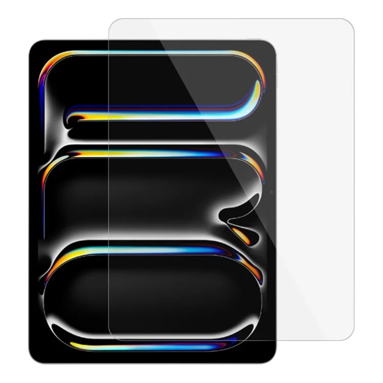 Pellicola protettiva per iPad Pro 13 (2024) 0.3mm Arc Edge Vetro temperato Film Anti-Bolle Anti-Graffio