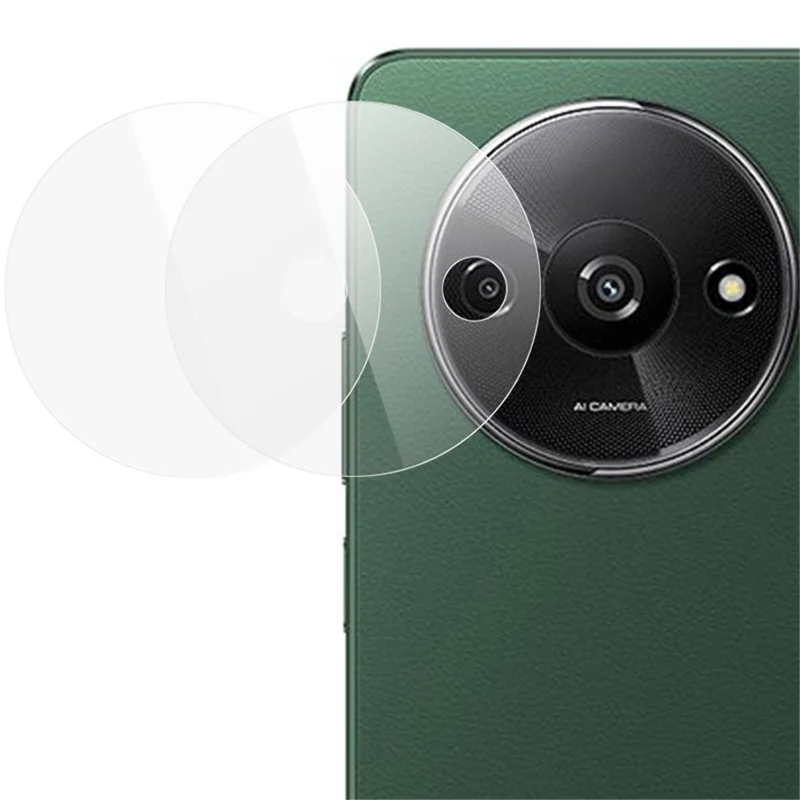 ENKAY HAT PRINCE 2Pcs for Xiaomi Redmi A3 Camera Lens Protector Ultra Clear High Aluminum-Silicon Glass Film