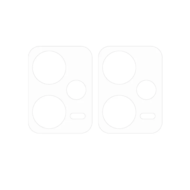 ENKAY HAT PRINCE 2Pcs for Xiaomi Redmi Note 12 Pro+ 5G Camera Lens Protector High Aluminium-Silicon Glass Lens Film