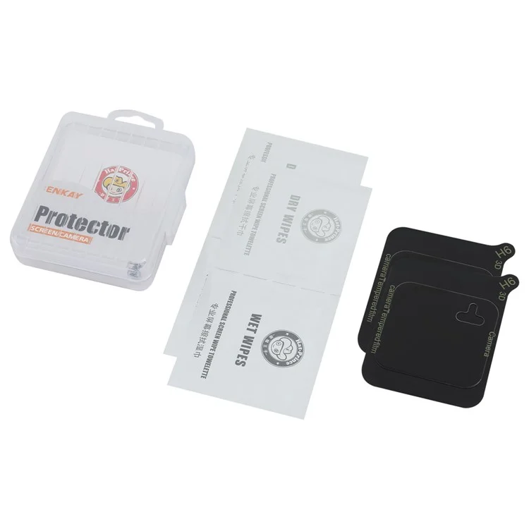 ENKAY HAT PRINCE 2Pcs for Xiaomi Pad 6 Max 14 Rear Lens Film High Aluminium-Silicon Glass Lens Protector