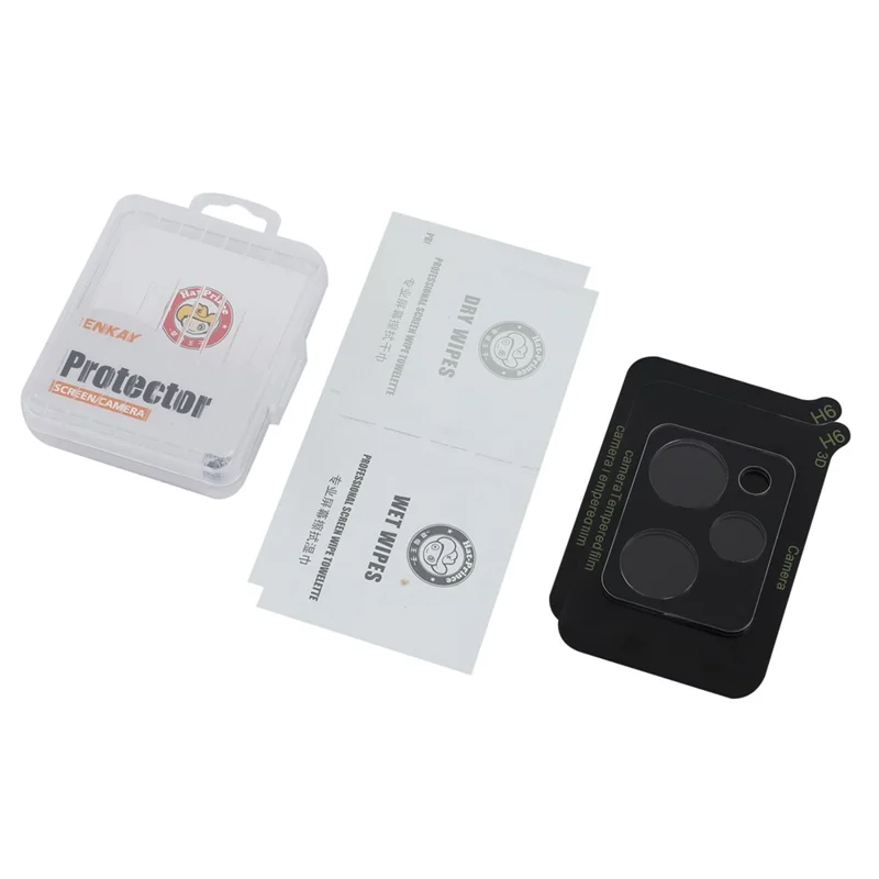ENKAY HAT PRINCE 2Pcs for Xiaomi Poco X5 Pro 5G / Note 12 Pro Speed 5G Camera Lens Protector Ultra Clear Lens Cover